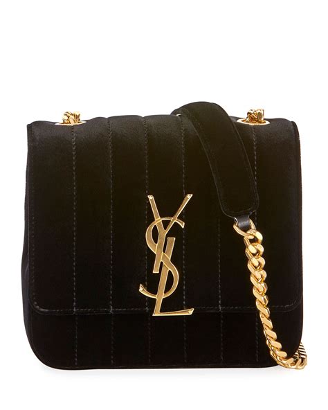 ysl vicky bag velvet|ysl small shoulder bag.